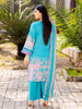 Charizma Combination Embroidered Lawn Collection 2023 – CC-11A