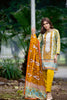 Gul Ahmed Summer 2017 - Yellow 3 PC Embroidered Lawn Dress CL-250 B