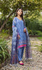 Charizma Aniiq · Printed Lawn Suit with Embroidered Organza Net Dupatta – ANS-07 Midnight Dream