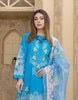 Charizma Aniiq · Printed Lawn Suit with Embroidered Organza Net Dupatta – ANS-17