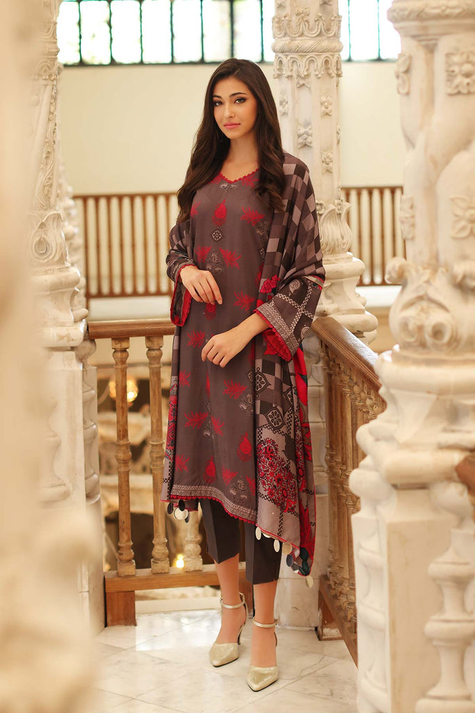 Charizma C-Print · Printed Suit With Printed Marina Shawl – CPW22-06