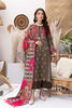 Charizma C-Prints Fall/Winter · Slub Linen Suit with Pashmina Shawl – CPW22-28