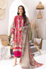 Charizma C-Prints Fall/Winter · Slub Linen Suit with Pashmina Shawl – CPW22-31A