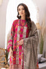 Charizma C-Prints Fall/Winter · Slub Linen Suit with Pashmina Shawl – CPW22-31A