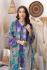 Charizma C-Prints Fall/Winter · Slub Linen Suit with Pashmina Shawl – CPW22-31B