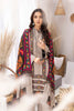 Charizma C-Prints Fall/Winter · Slub Linen Suit with Pashmina Shawl – CPW22-33