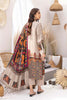 Charizma C-Prints Fall/Winter · Slub Linen Suit with Pashmina Shawl – CPW22-33