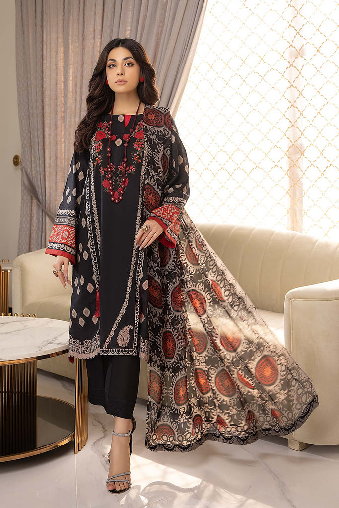 Charizma C-Prints – Printed Lawn Suit With Chiffon Dupatta CP22-004