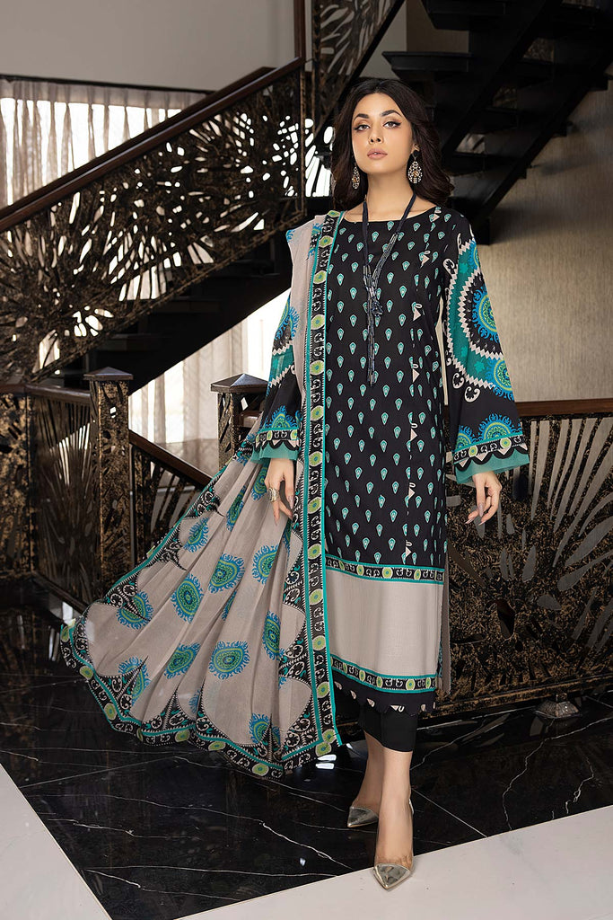 Charizma C-Prints – Printed Lawn Suit With Chiffon Dupatta CP22-010