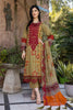 Charizma Combinations · Embroidered Lawn Suit with Printed Chiffon Dupatta – CCS-14