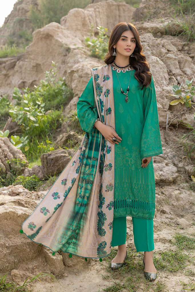 Charizma Embroidered Marina Jacquard Collection with Shawl – CMJ22-02