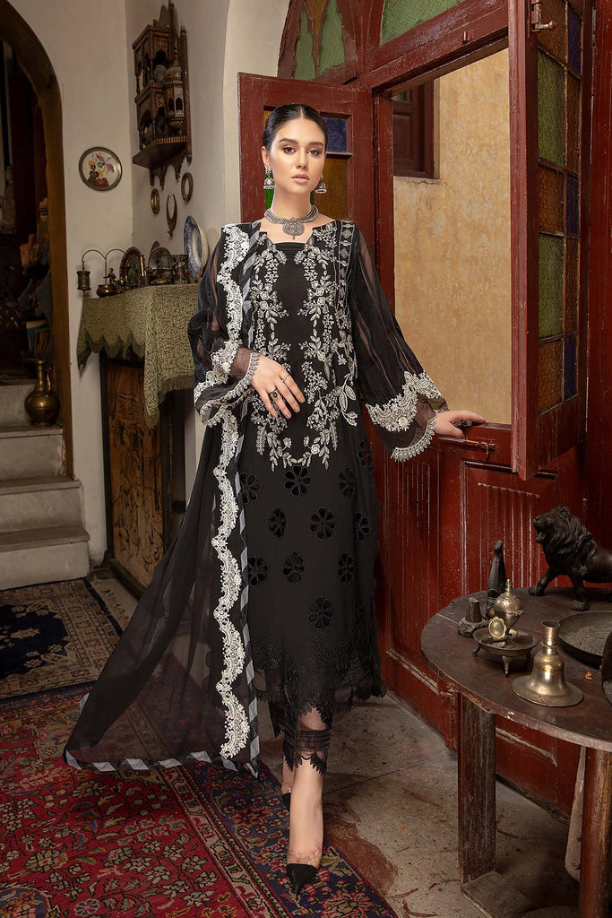 Charizma Qara Chapter 1 – Embroidered Lawn With Chiffon Dupatta CQ-06