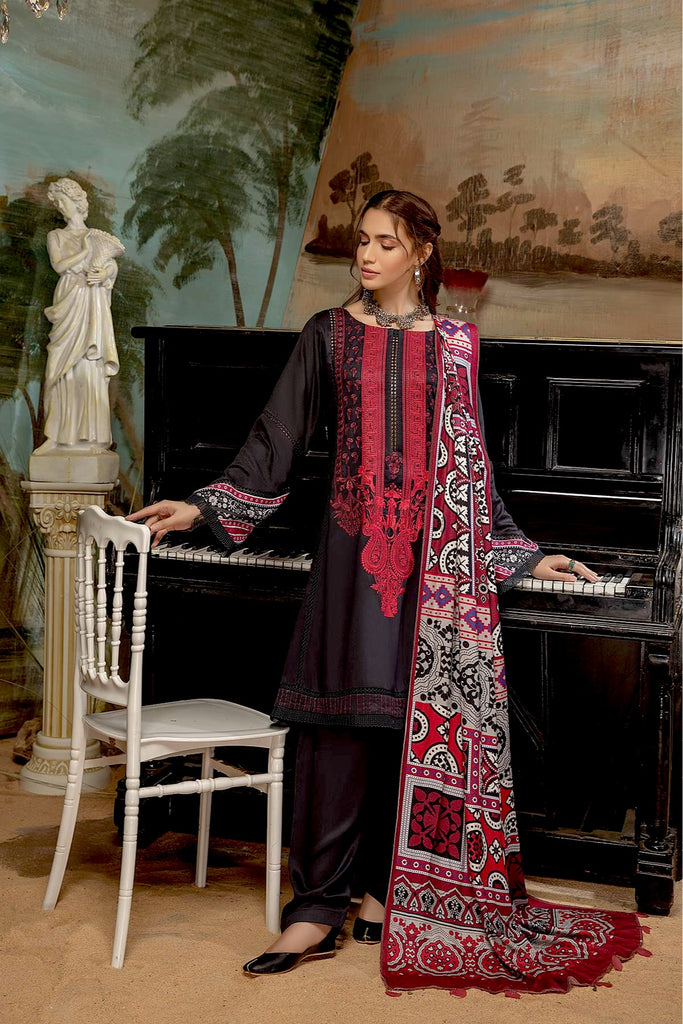 Charizma Sheen · Embroidered Marina With Shawl Vol-1 – SHW-01