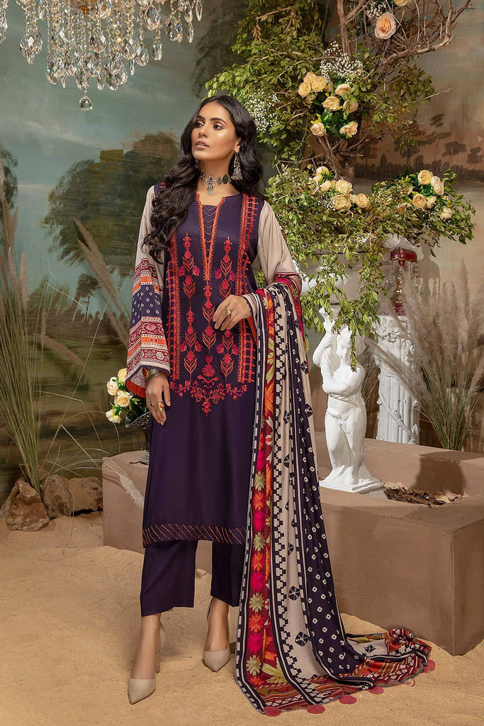 Charizma Sheen · Embroidered Marina With Shawl Vol-1 – SHW-04