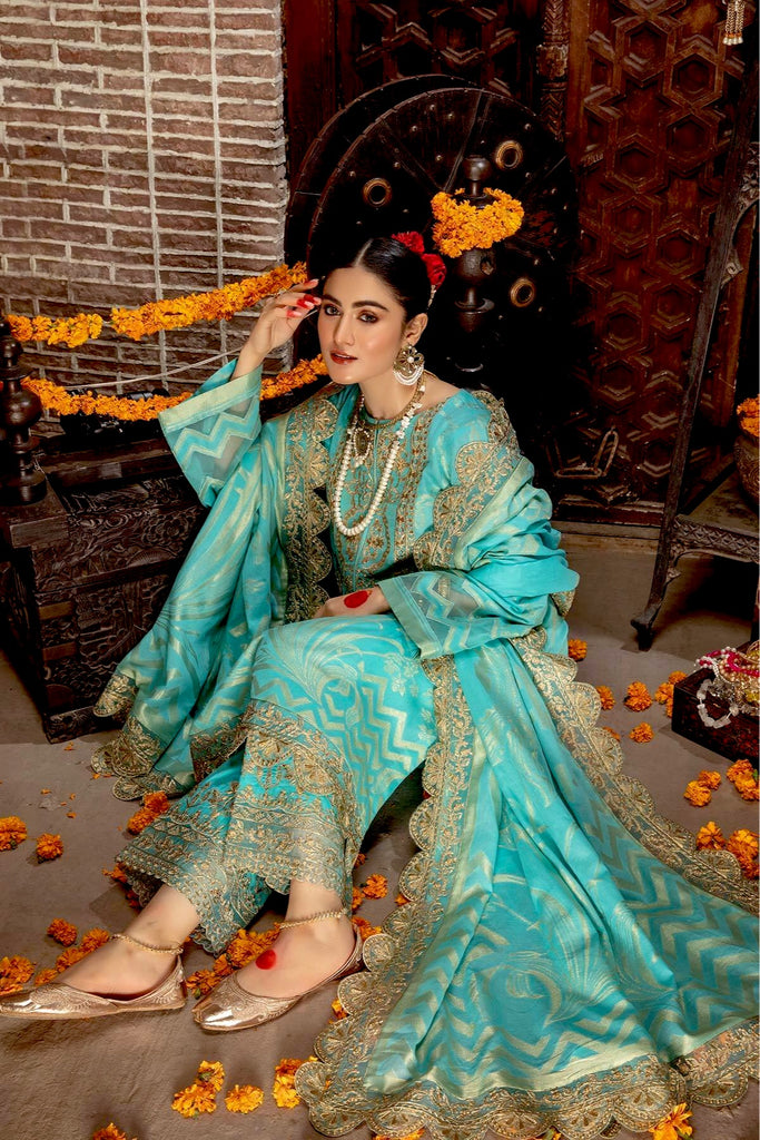 Charizma Signature Embroidered Cambric Jacquard Collection – CJ-07