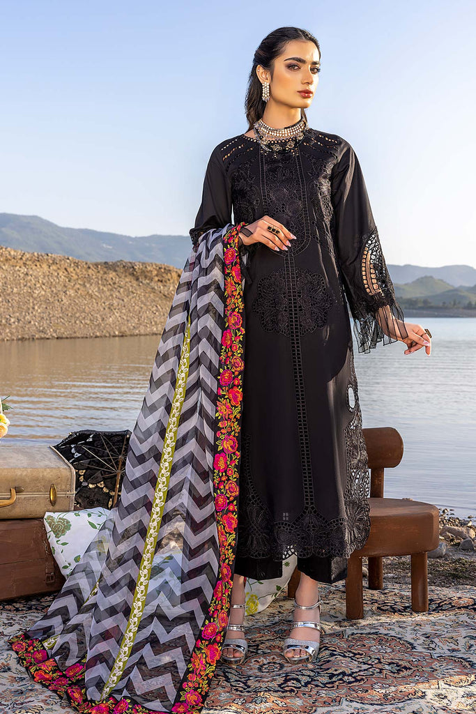 Charizma Signature Summer Festive Collection · Embroidered Lawn with Embellished Dupatta – CFL-05A