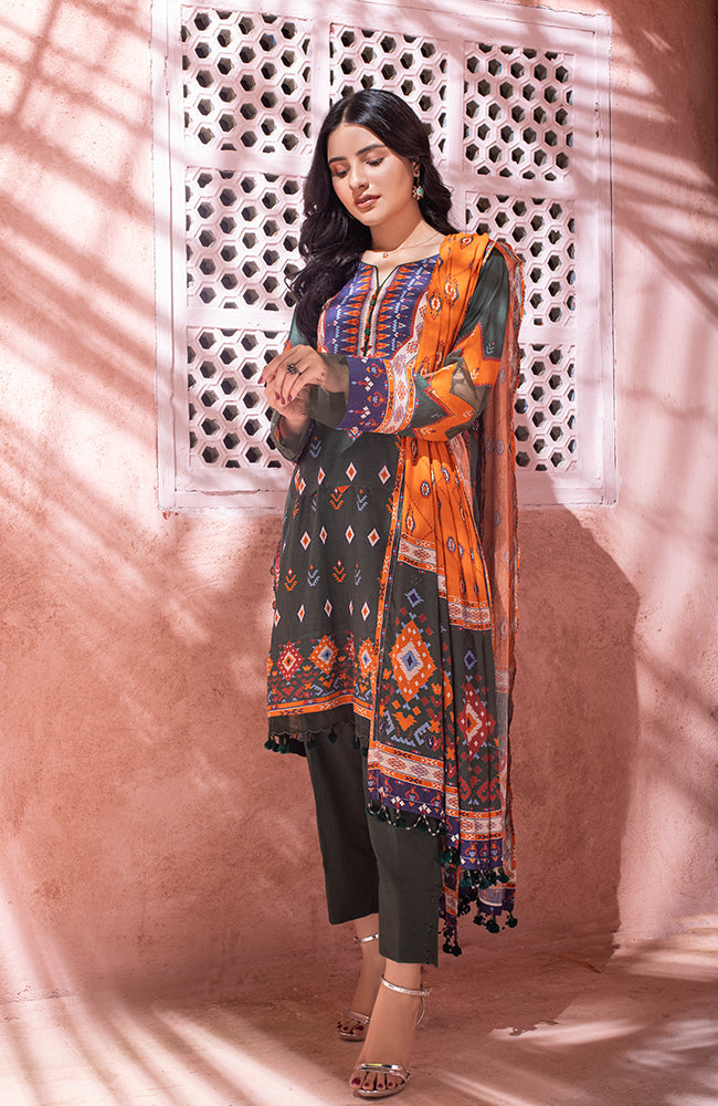 Coco Digital Printed Lawn Collection Vol-2 by Al Zohaib – CCDL2-22-06