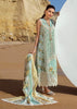 Crimson X Saira Shakira Luxury Lawn Collection 2022 – Sicilian Summer - 2A - Aqua