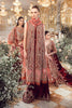 MARIA.B MBroidered Luxury Wedding Formals – Salmon Pink BD-2701