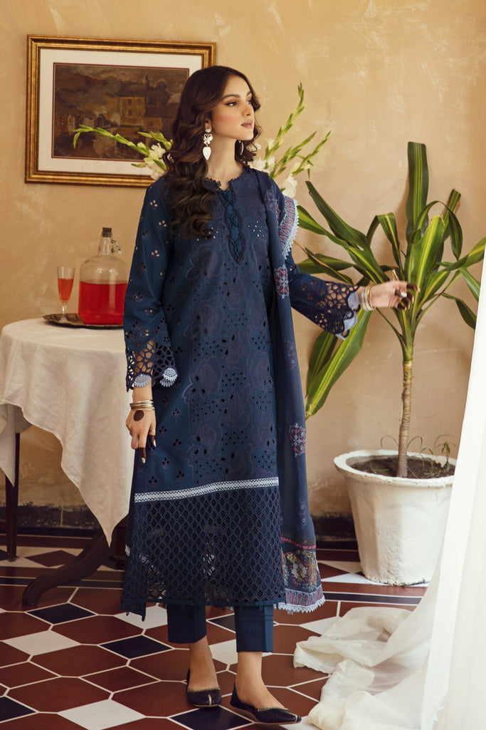 Aabyaan Meena Kumari Chikankari Lawn Eid Collection II – NILOFER (AB-02)