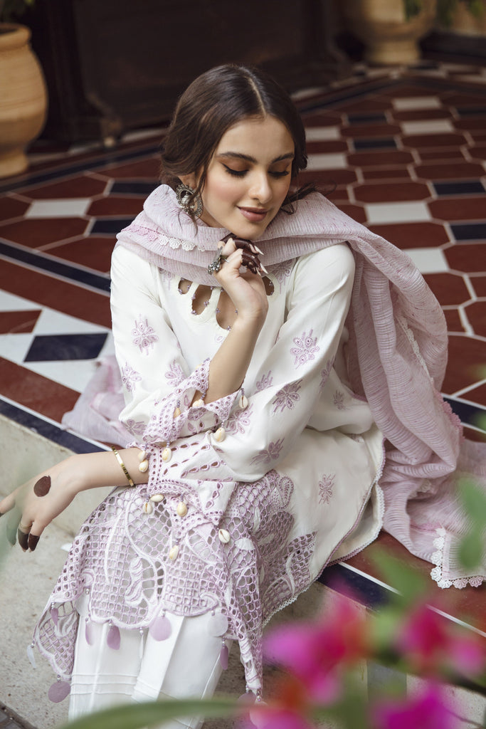 Aabyaan Meena Kumari Chikankari Lawn Eid Collection II – MEHRUNISSA (AB-06)