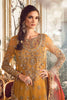 MARIA.B MBroidered Luxury Wedding Formals – Mustard BD-2707