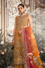 MARIA.B MBroidered Luxury Wedding Formals – Mustard BD-2707