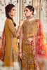 MARIA.B MBroidered Luxury Wedding Formals – Mustard BD-2707