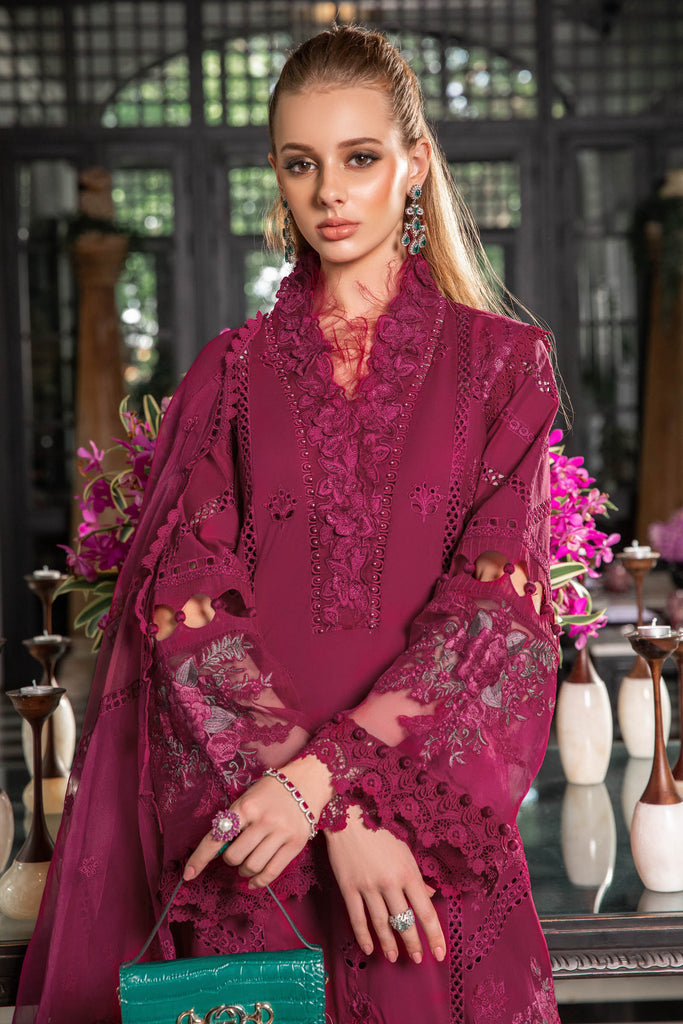 MARIA.B Eid Luxury Lawn Collection – EL-23-09-Magenta