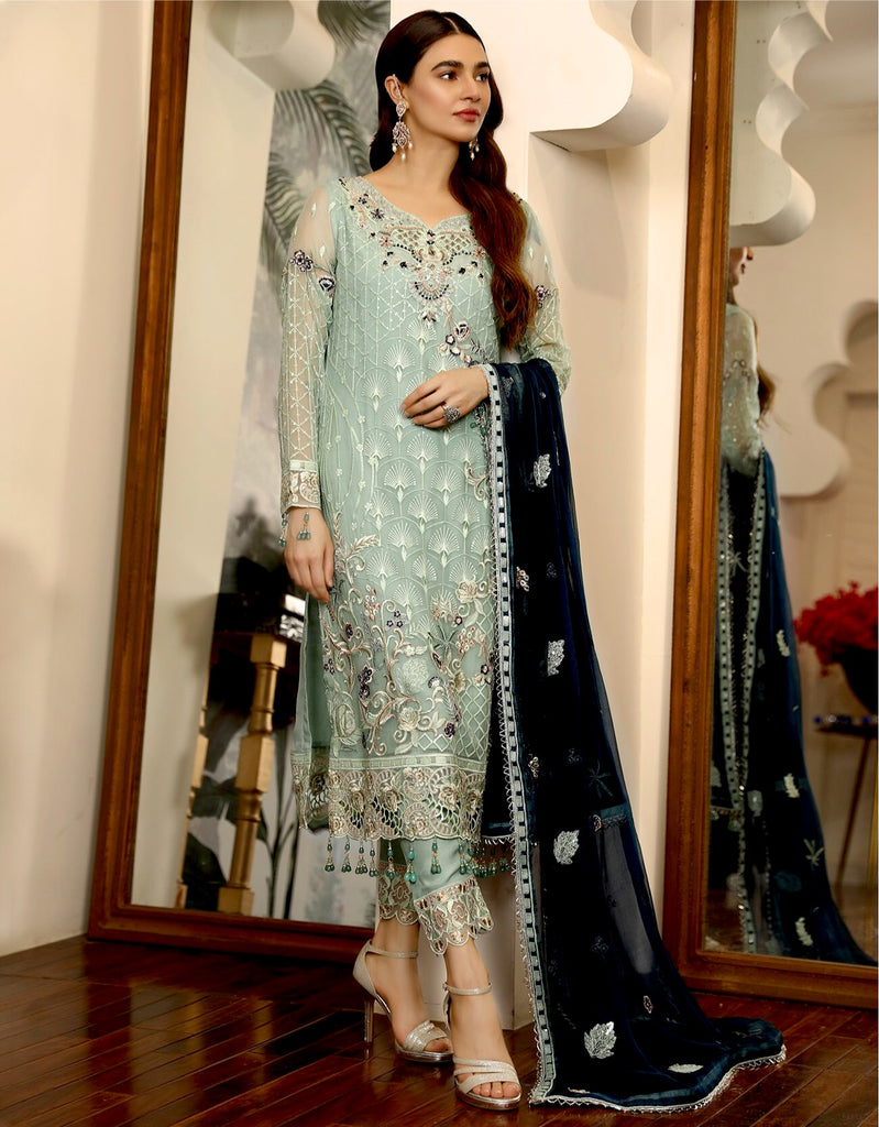 Emaan Adeel Le Festa Premium Collection '21 – LE-06 Oceania