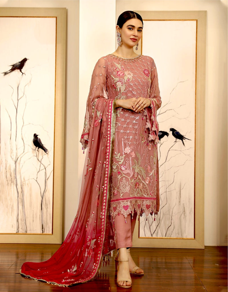 Emaan Adeel Le Festa Premium Collection '21 – LE-09 Rain Lily