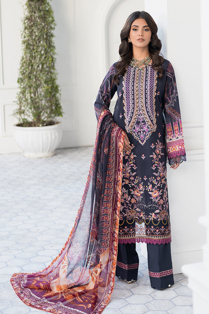 Ramsha Mashal Luxury Lawn Collection – L-601