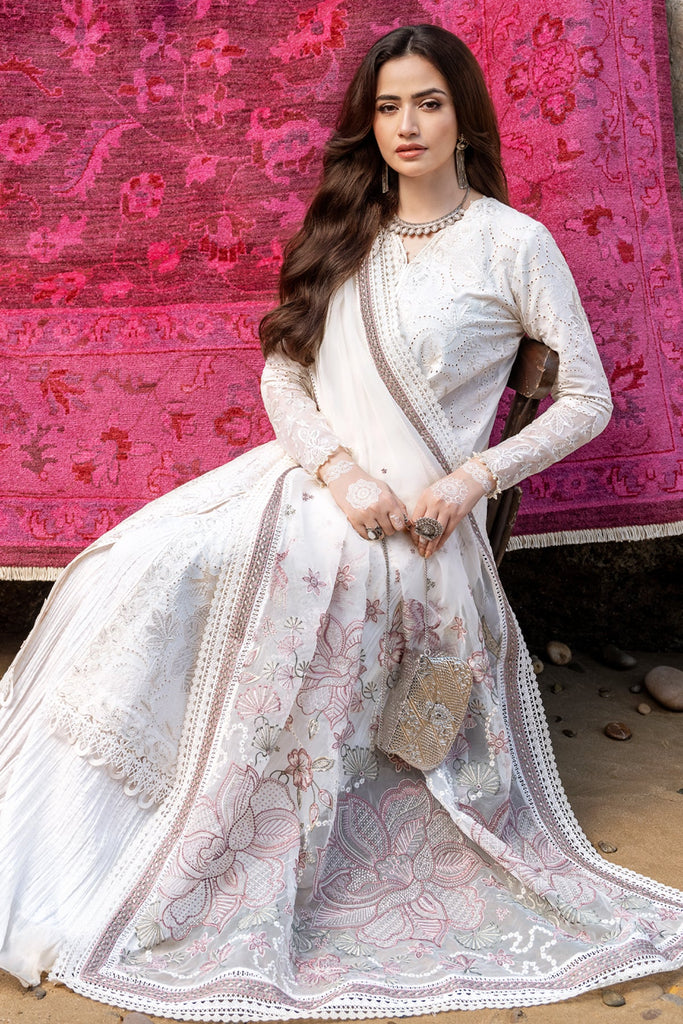 Jazmin Shahkaar Luxury Lawn Collection 2023 – Heer