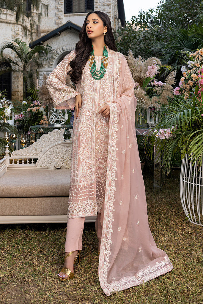 Azure Luxe Embroidered Festive Formal Collection – Divine Muse