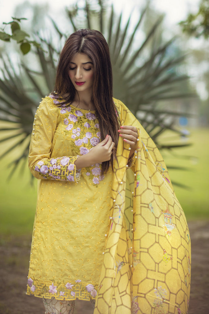 Noor by Saadia Asad - Spring/Summer Lawn Collection – Sunshine Bamboo