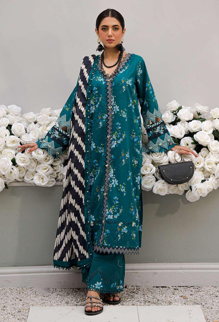 Elaf Prints Lawn Collection 2023 – EPP-03B