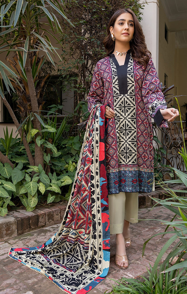 Erum Misha Printed Lawn Collection Vol-1 – EML-5