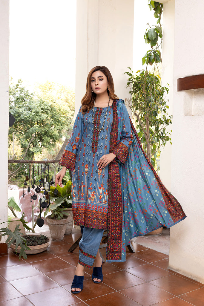 Erum Misha Printed Lawn Collection Vol-4 – EMLV4-3B