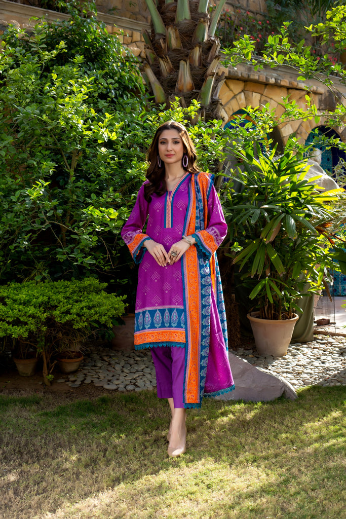 Erum Misha Printed Lawn Collection Vol-5 – EMLV5-10