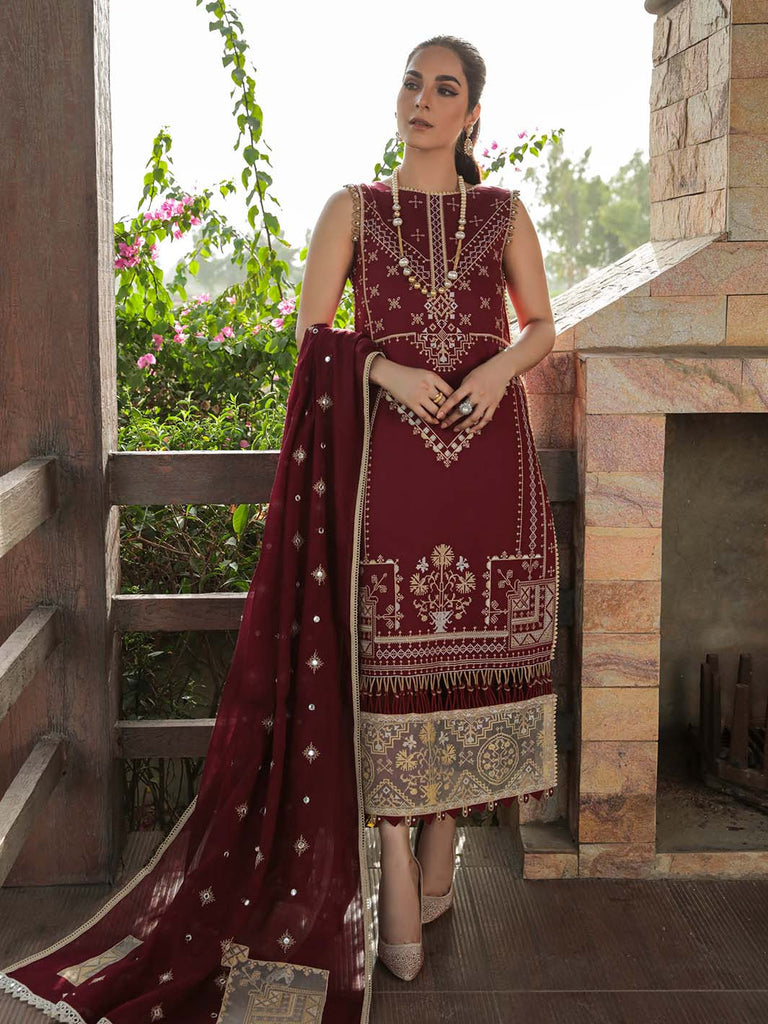 Esha Eshal Luxury Lawn Collection – 505A