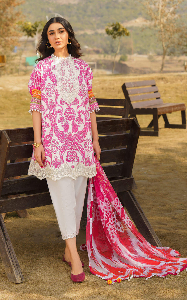 Asifa & Nabeel Meraki Lawn Collection – FIA-U141M013 | Lawn