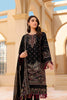 Farasha Festive Lawn Collection 2022 – CHARCOAL