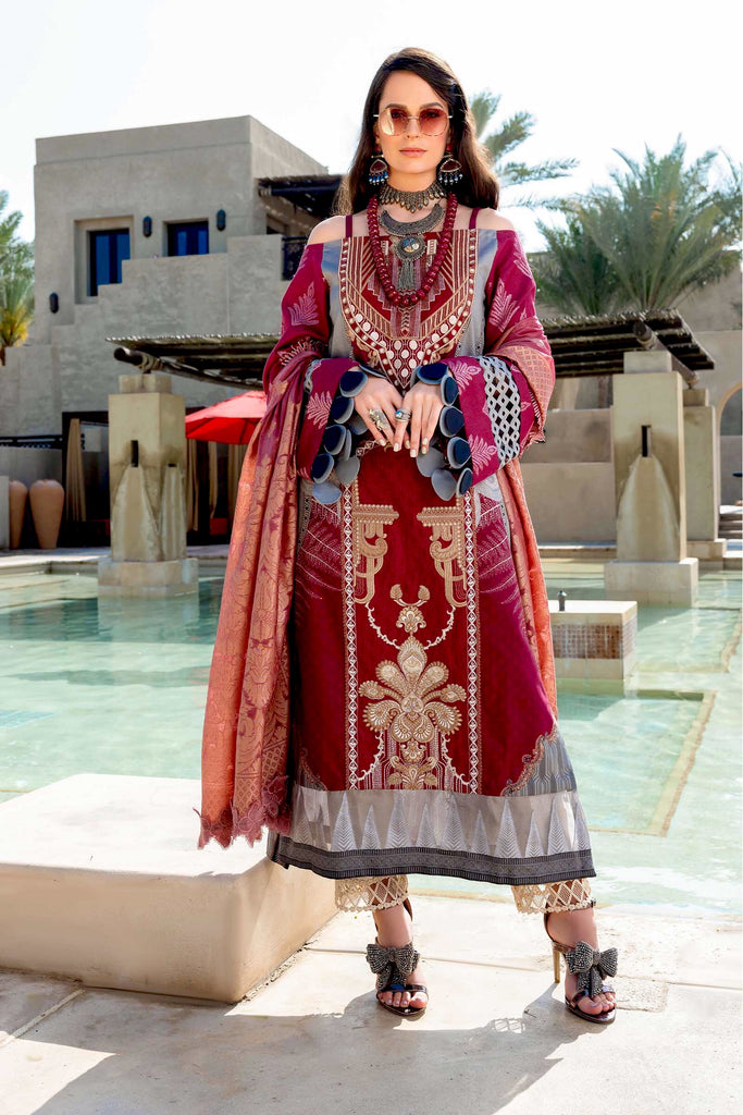 Shiza Hassan Luxury Lawn Collection 2021 – 9-B Fatin