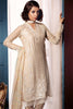 Gul Ahmed Luxury Chiffon Collection - Beige 3 Pc La Chiffon Embroidered C-474