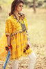 Gul Ahmed Gypsy Folk Lawn Collection - Yellow 2 Pc Embroidered Blended Chiffon GT-05