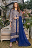 Azure Luxe Embroidered Festive Formal Collection – Granite