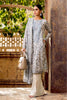 Gul Ahmed Black & White Lawn Collection – 3PC Embroidered Lawn Suit With Lawn Dupatta B-12012