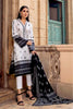 Gul Ahmed Black & White Lawn Collection – 3PC Printed Lawn Suit With Lawn Dupatta B-12011