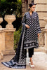 Gul Ahmed Black & White Lawn Collection – 2PC Printed Lawn Shirt With Lawn Dupatta BT-12001