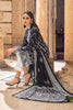 Gul Ahmed Black & White Lawn Collection – 3PC Embroidered Lawn Suit With Lawn Dupatta B-12010